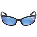 Shiny Black Blue Sunglasses T182460