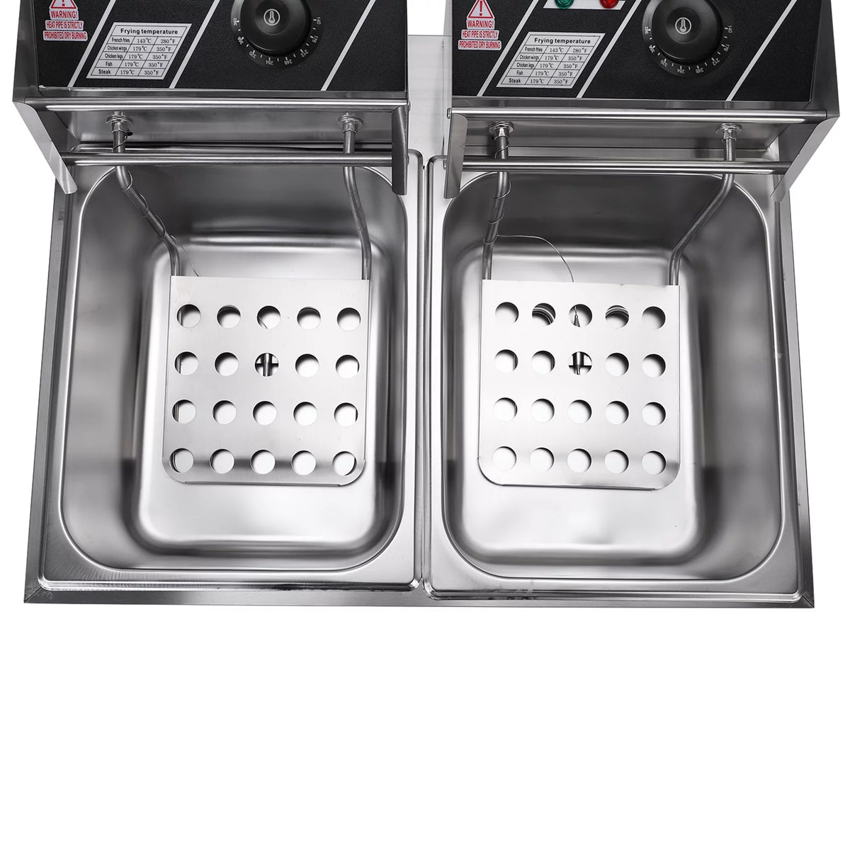 5000W 12L Stainless Steel Electric Fryer U6214