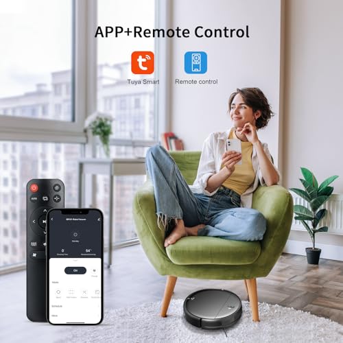 Robot Vacuum and Mop Combo, 2 in 1 Robotic Vacuum I295542