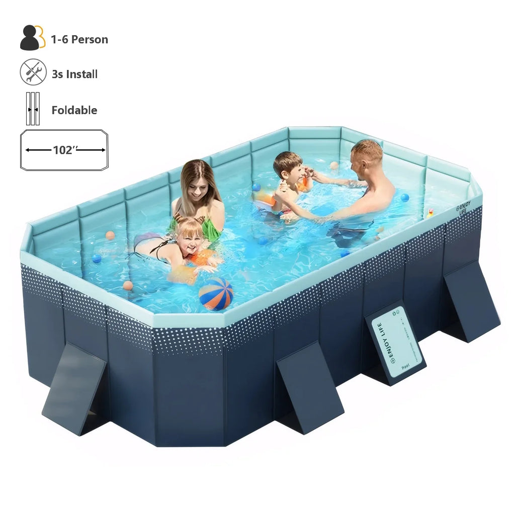 Foldable Above Ground Swimming Pool Z903510