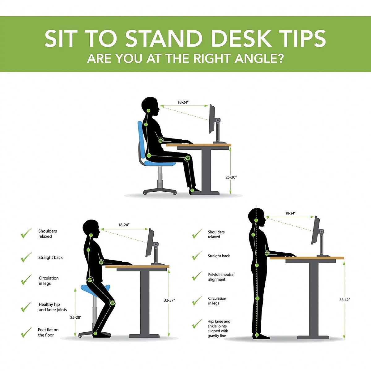 Adjustable Desk in Platinum Gray H878