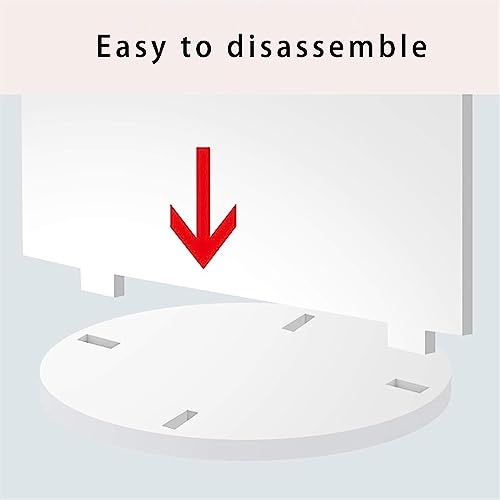 360° Rotating Bookshelf with Baffle Design U806