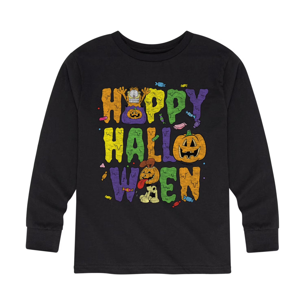 Toddler And Youth Long Sleeve Graphic T-Shirt Y4896
