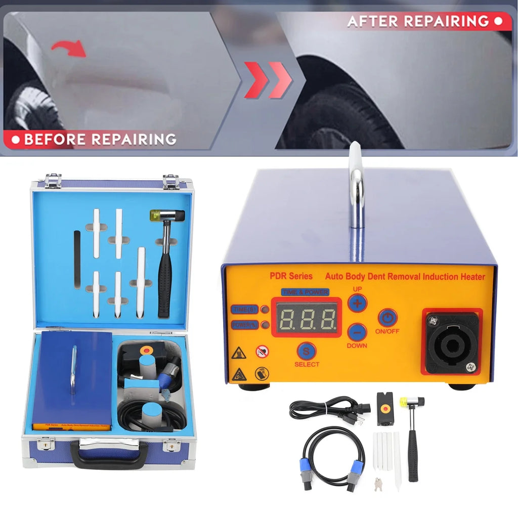 1380W Induction Heater Hot Box Paintless Dent Removal Device W8300
