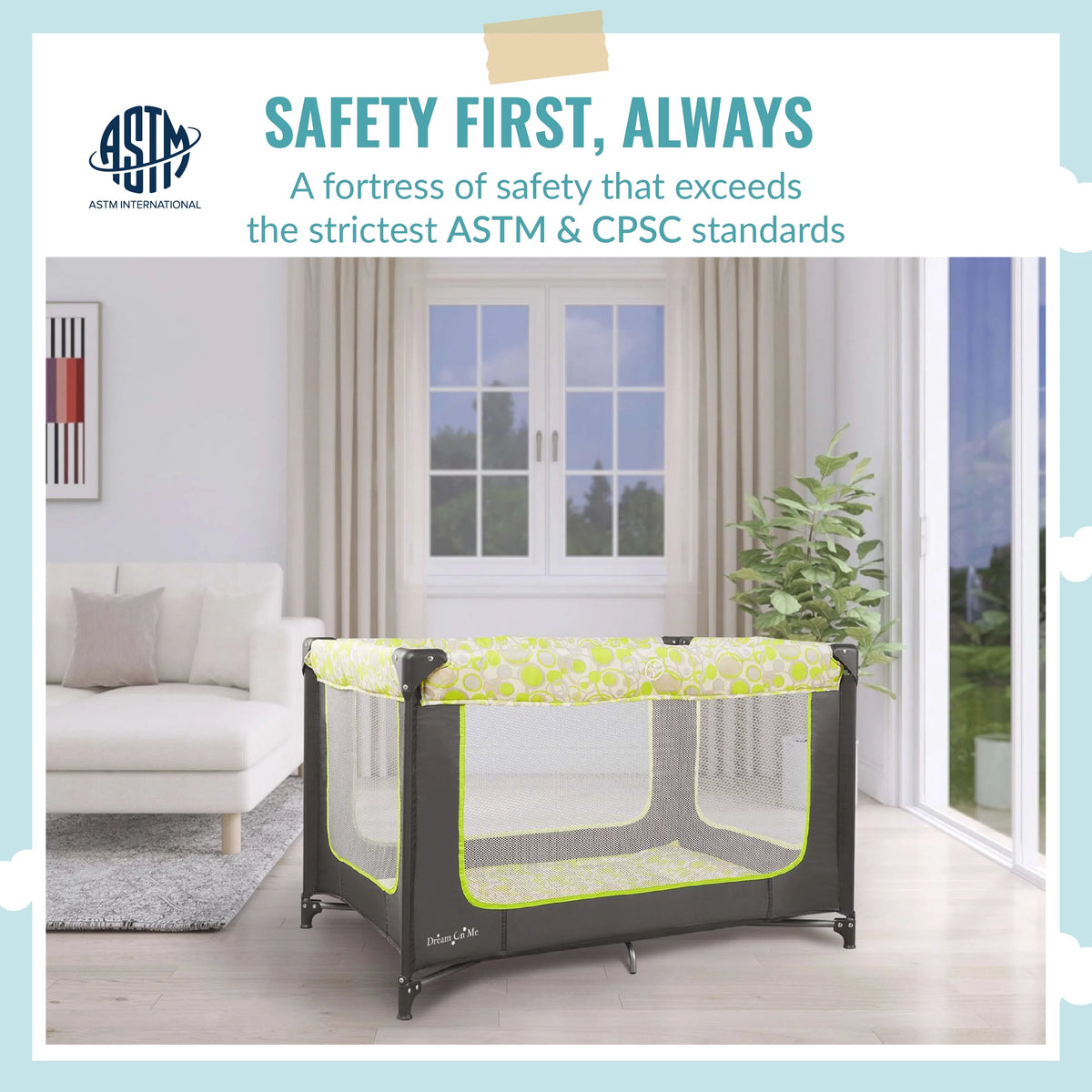 Portable Playard with Carry Bag Z483126