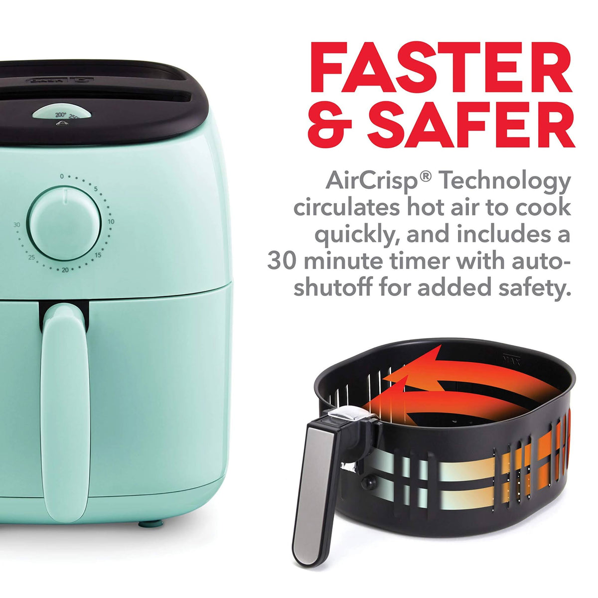 Non Stick Electric Air Fryer Oven H753666