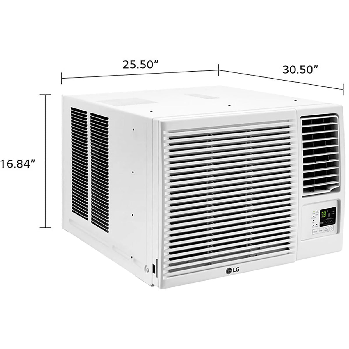 12,000 BTU Heat and Cool White Window Air Conditioner N6987