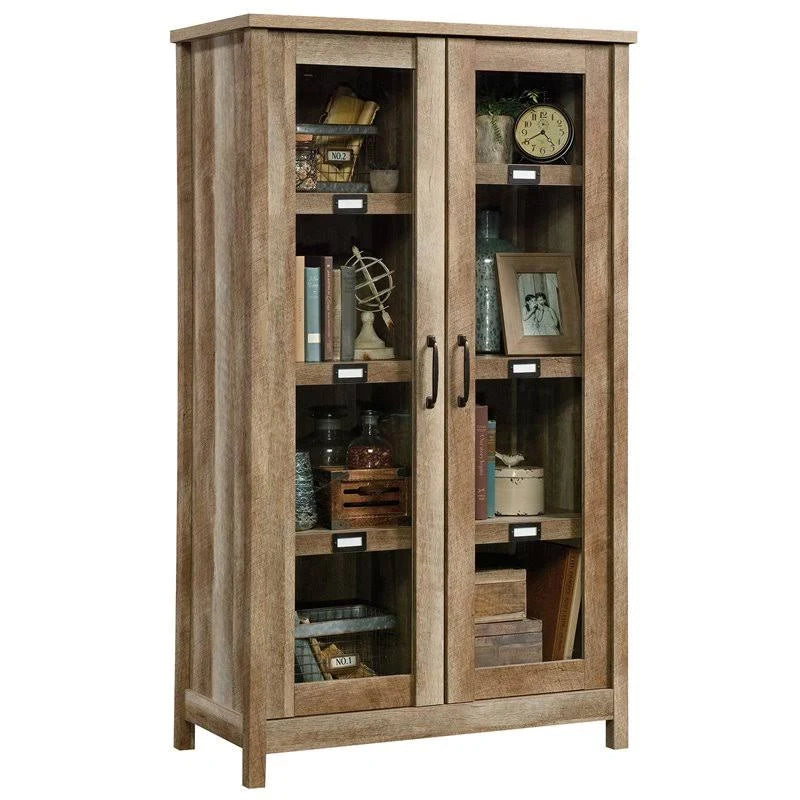 Lintel Oak Finish Display Cabinet Z426426