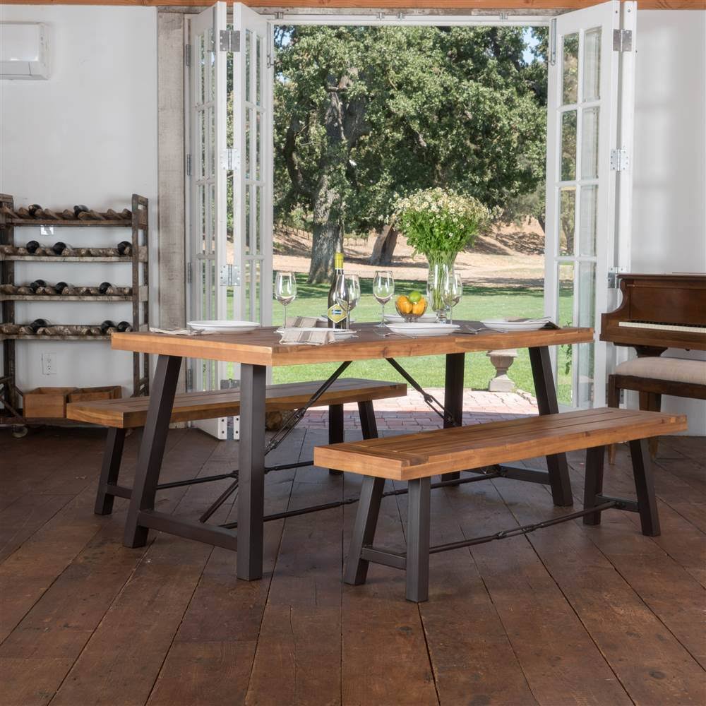 Acacia Wood Picnic Table G44459
