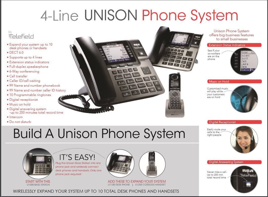 4-Line Phone System Q5171