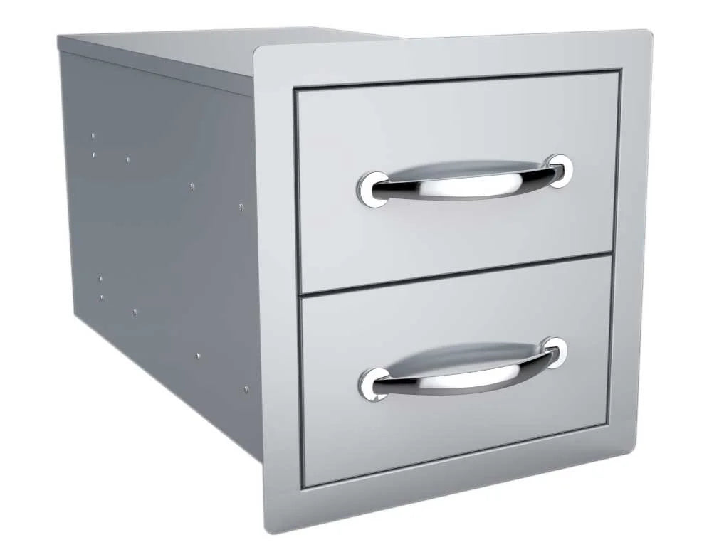 14" Flush Double Access Drawer J64434
