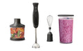 Black Immersion Hand Blender with Whisk Attachment V9351