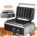1500W 6 Slice Nonstick Electric Waffle Maker B2902