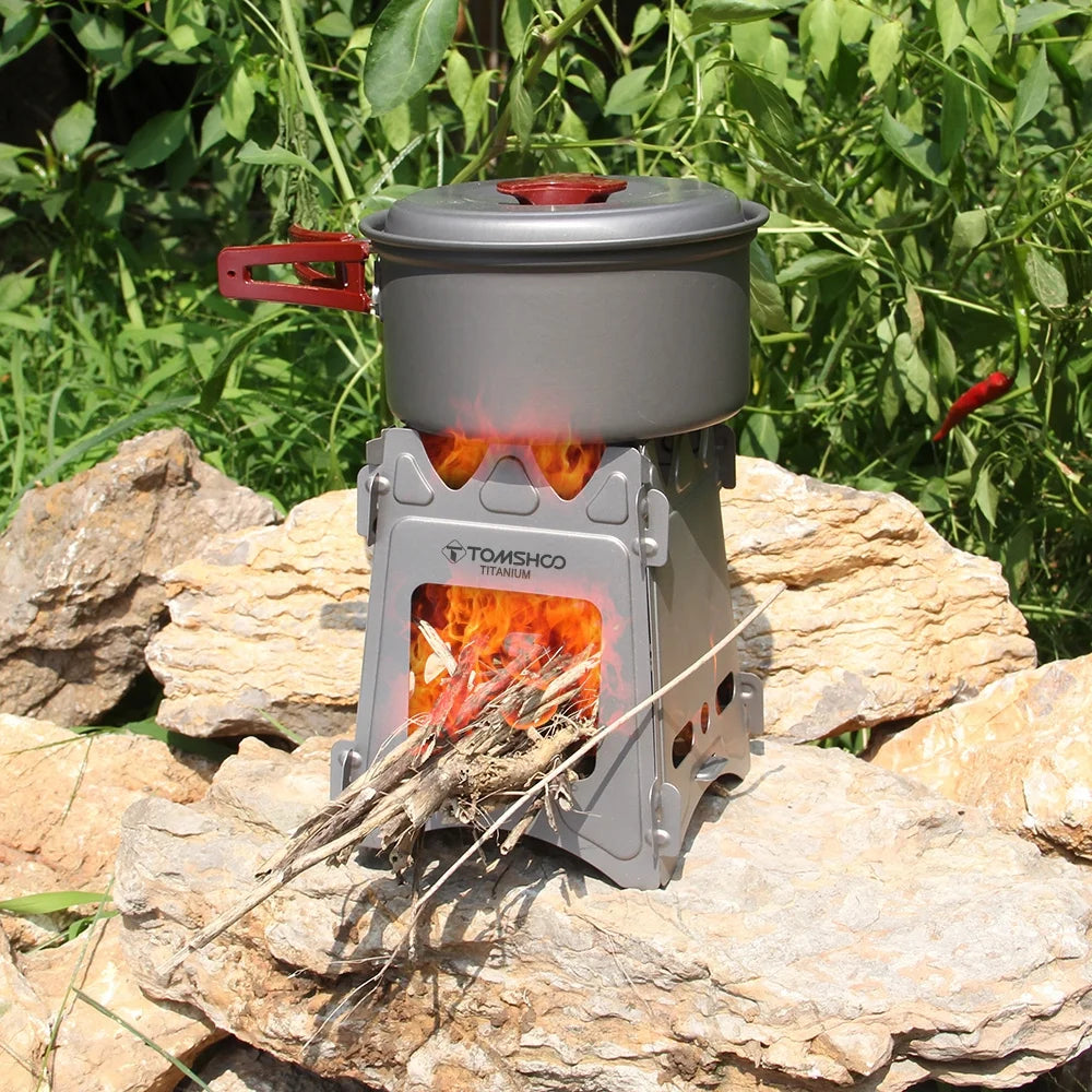 Titanium Wood Burning Backpacking Stove S7794