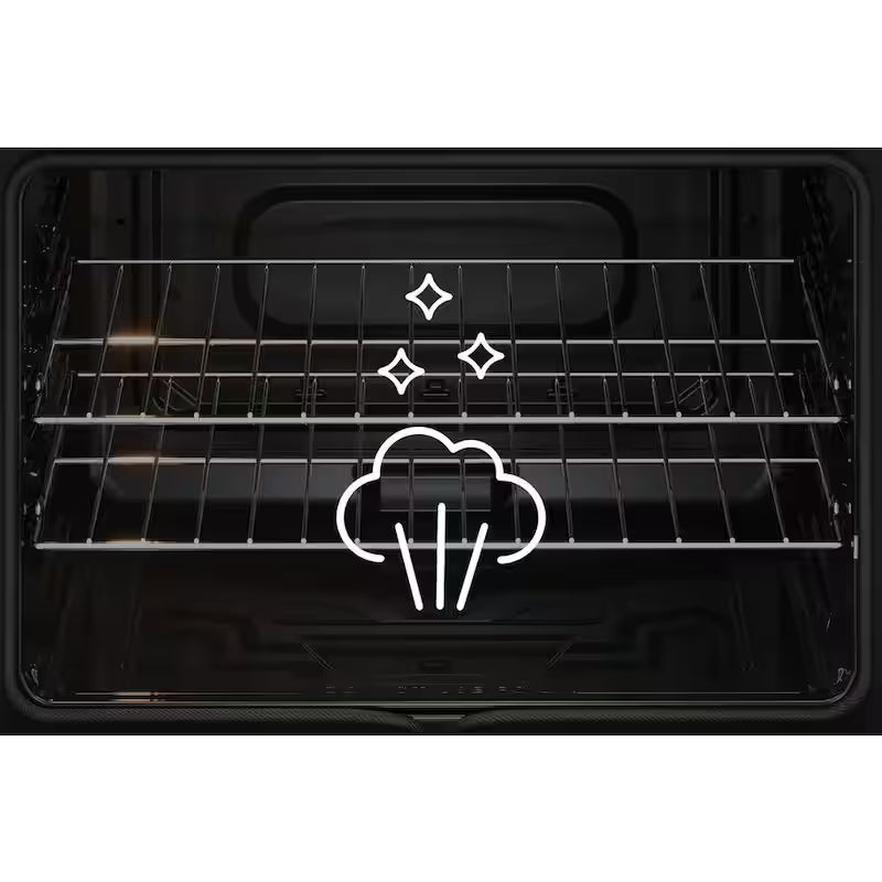 5-Element Slide-In Electric Range with Steam Clean in Stainless Steel G446180