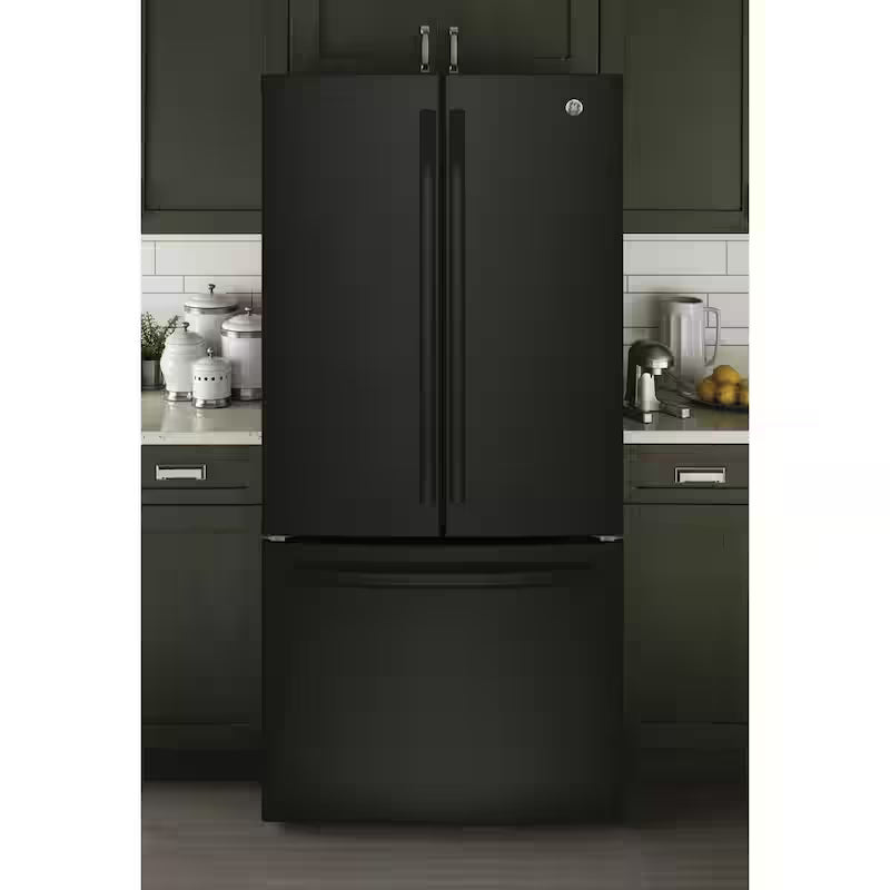 Black 24.7 cu. ft. French Door Refrigerator E811