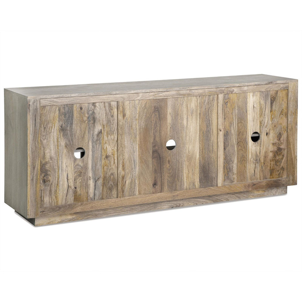 Light Gray Wood Accent Cabinet W64323