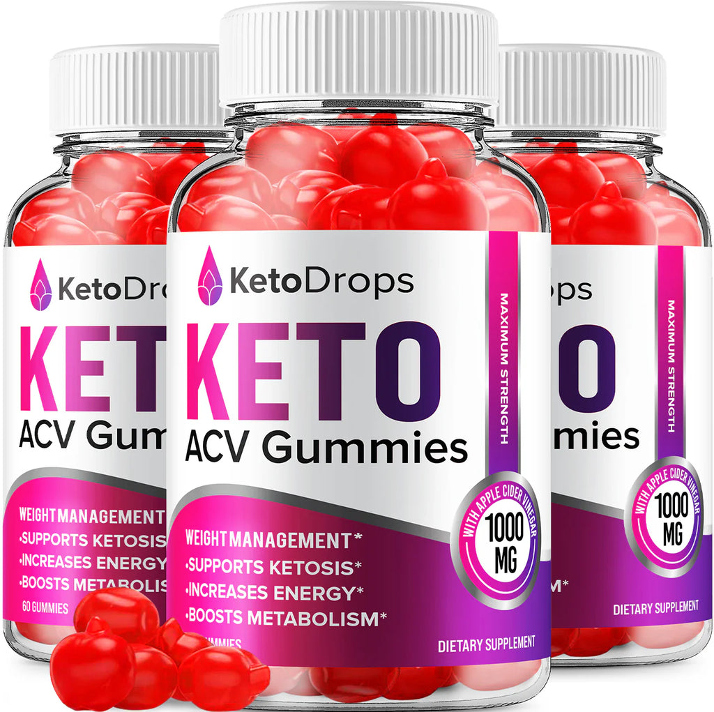 Keto Drops ACV Gummies E800