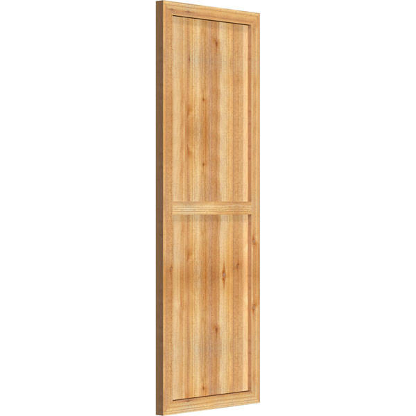 Framed Board-n-Batten Shutters, Rough Sawn Western Red Cedar (Per Pair) O1700