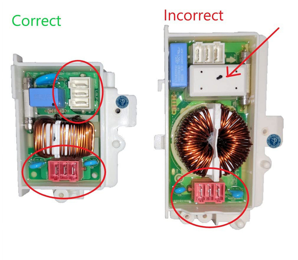 Washer Noise Filter Assembly R886