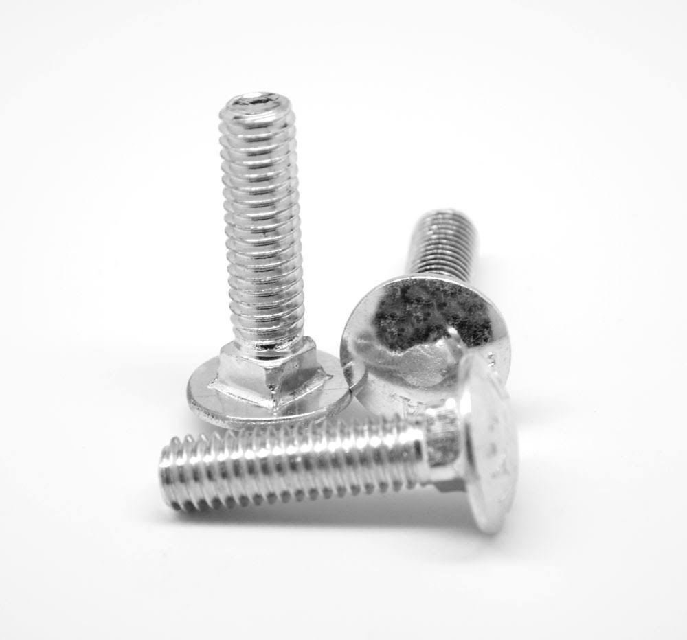 3/4x22-10 x 7 1/2x22 (PT) Coarse Thread Carriage Bolt Stainless Steel 18-8 E3504