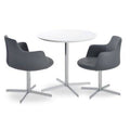 Dark Gray Wool Armchair Y75505