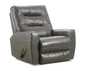 Leather Match Swivel Glider Recliner C36868