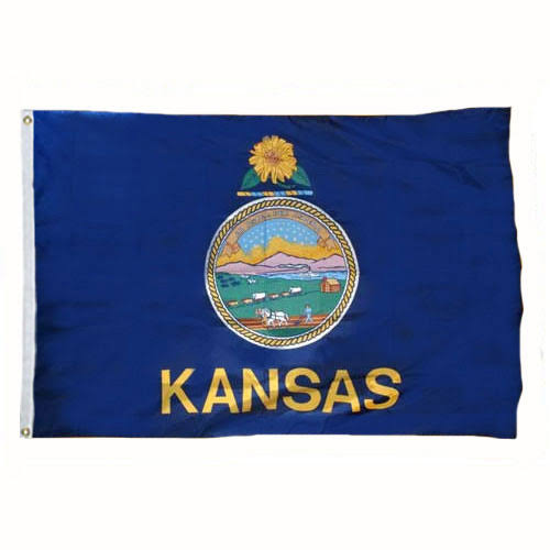 5ft x 8ft Kansas State Flag A470796