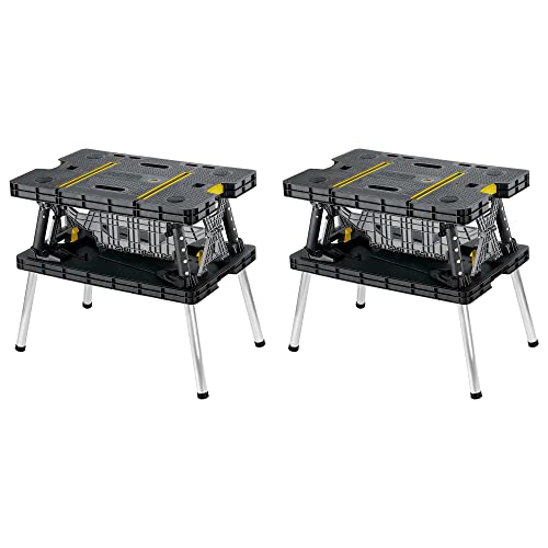 Folding Work Table with Clamps X98515