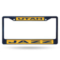 Navy and Yellow Rectangular License Plate Cover O6037