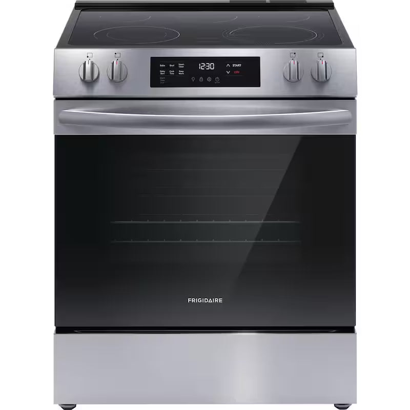 5-Element Slide-In Electric Range with Steam Clean in Stainless Steel G446180