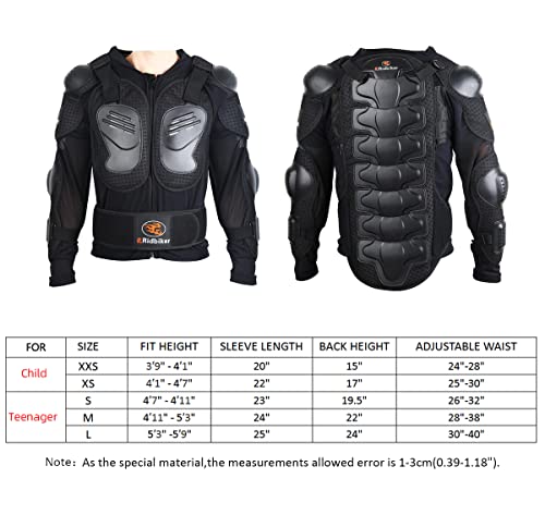 Kids Full Body Armor Protective Jacket K9204
