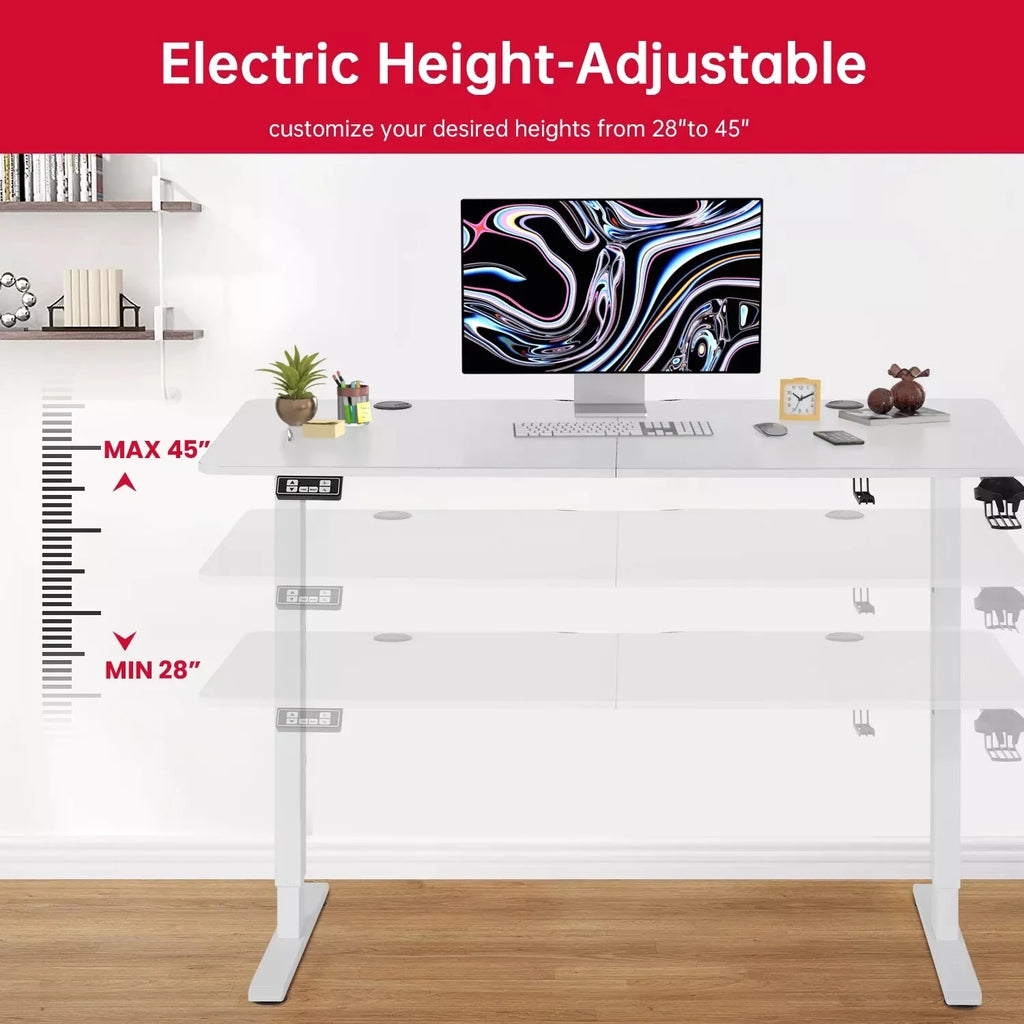55 inch Electric Adjustable Height Standing Desk J959385