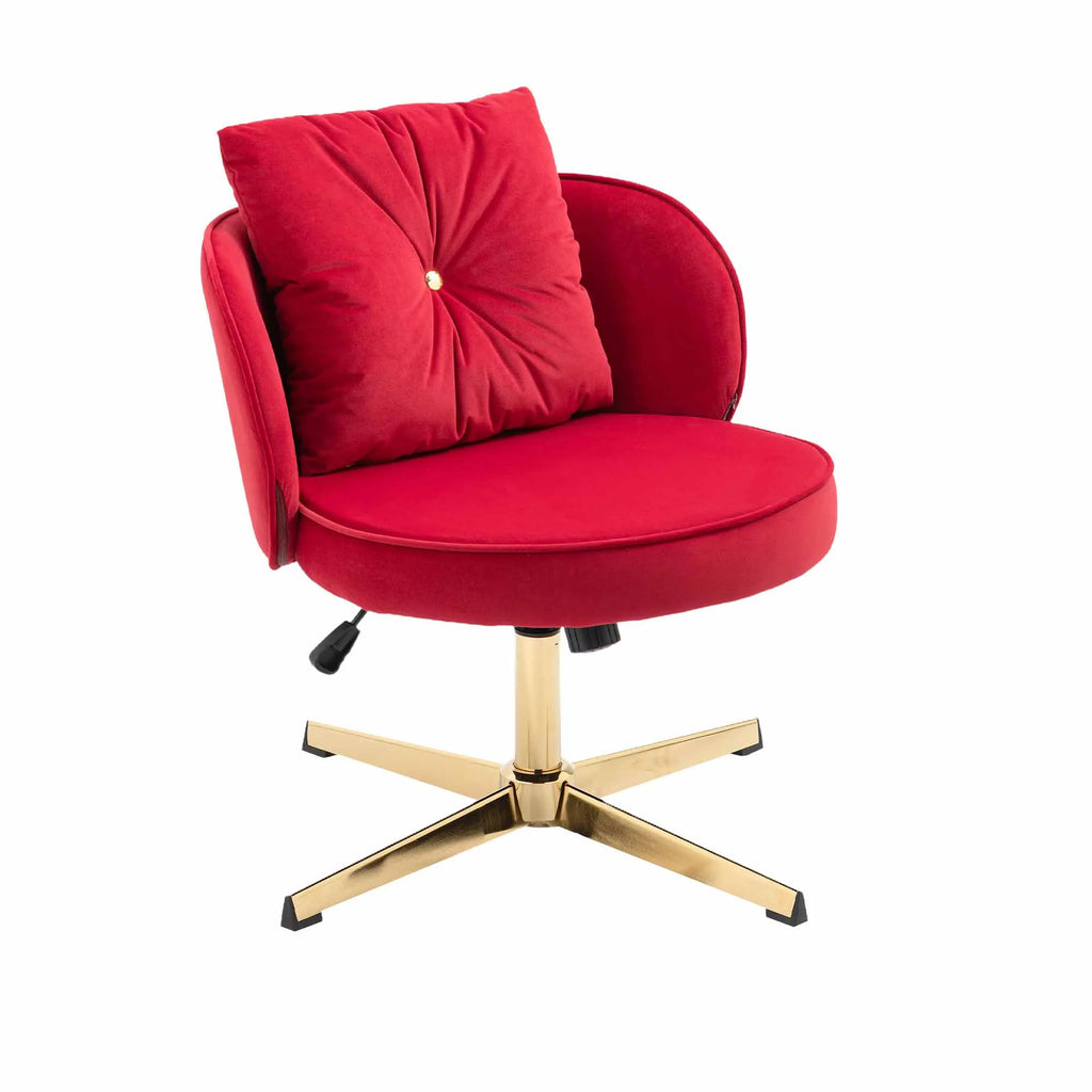 Red Adjustable Swivel Desk Chair R591