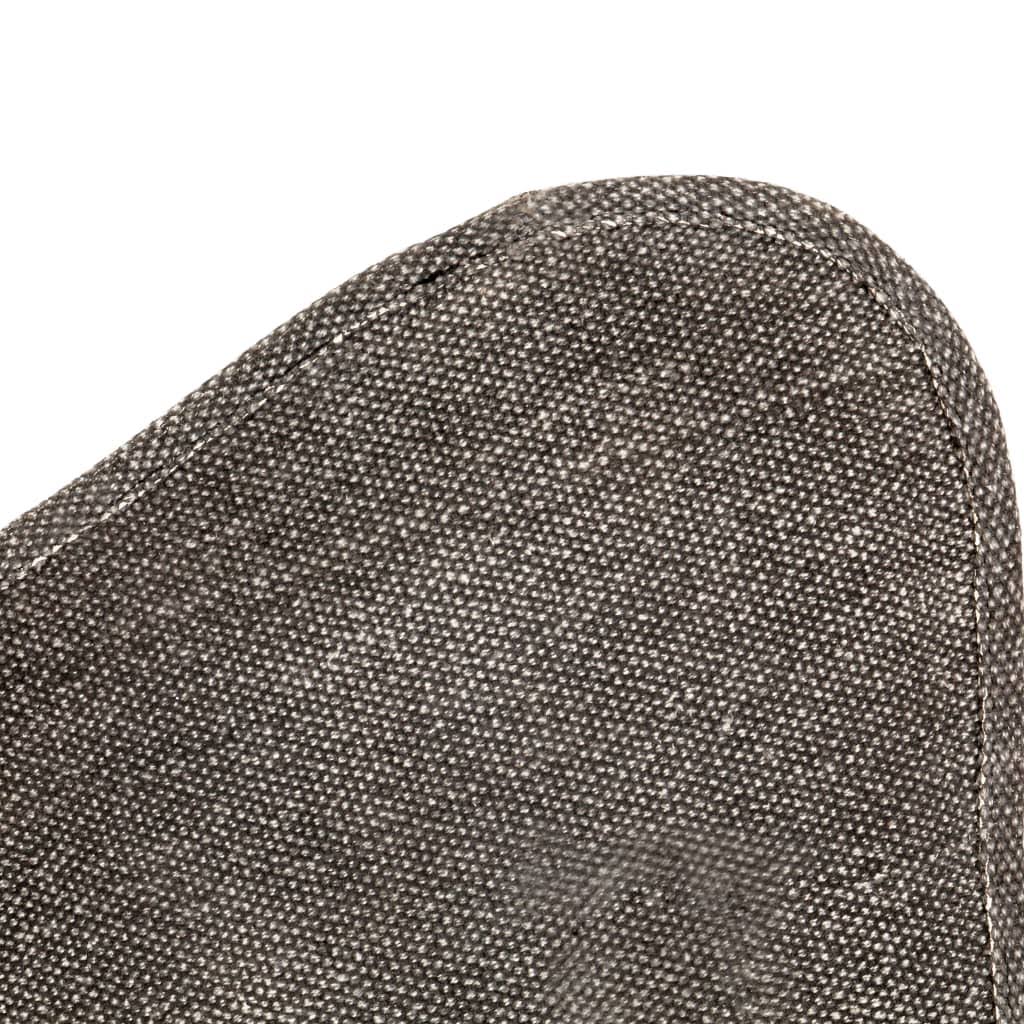 Anthracite Canvas Butterfly Chair U624373