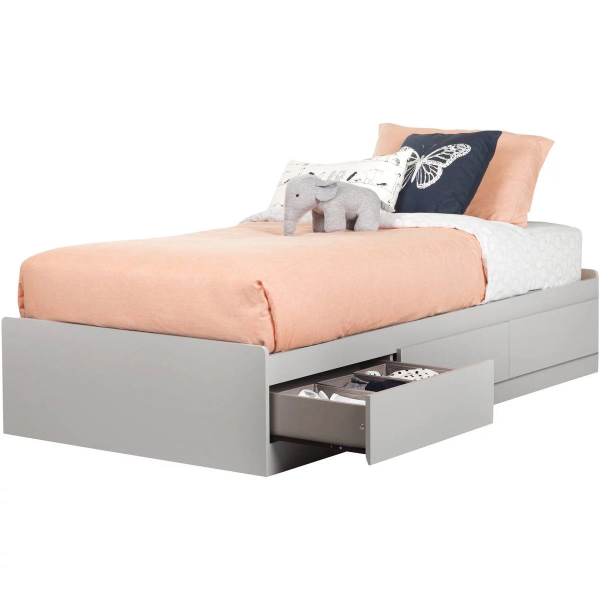 Twin Bed with 3 Drawers I246947