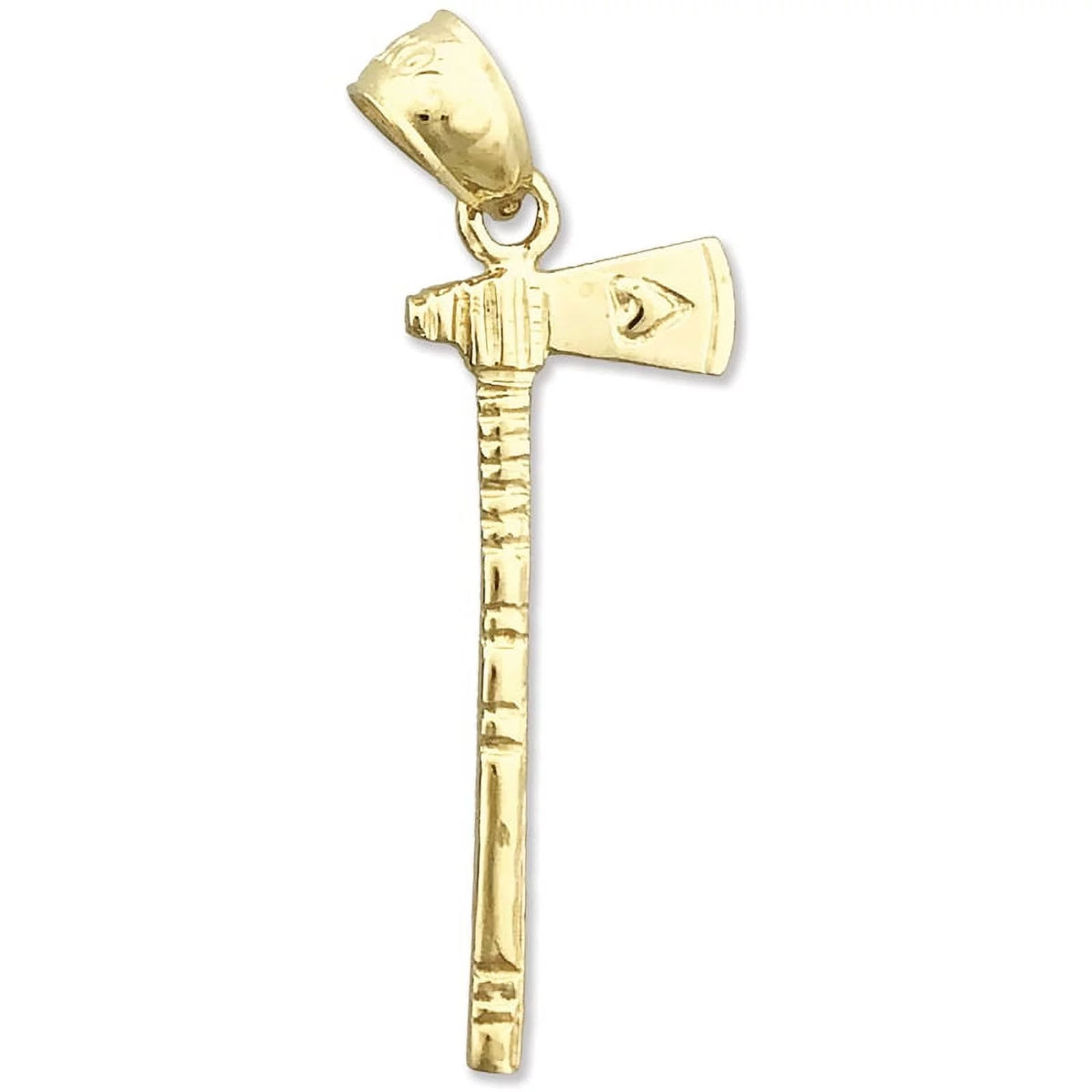 14K Gold Ax Charm K453