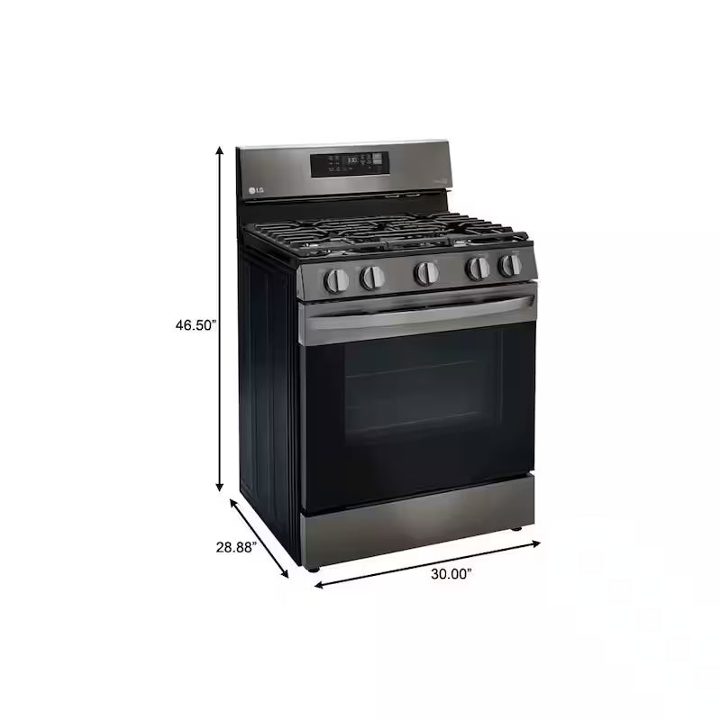 5.8 cu. ft. Gas Single Oven Range with Air Fry Y245167
