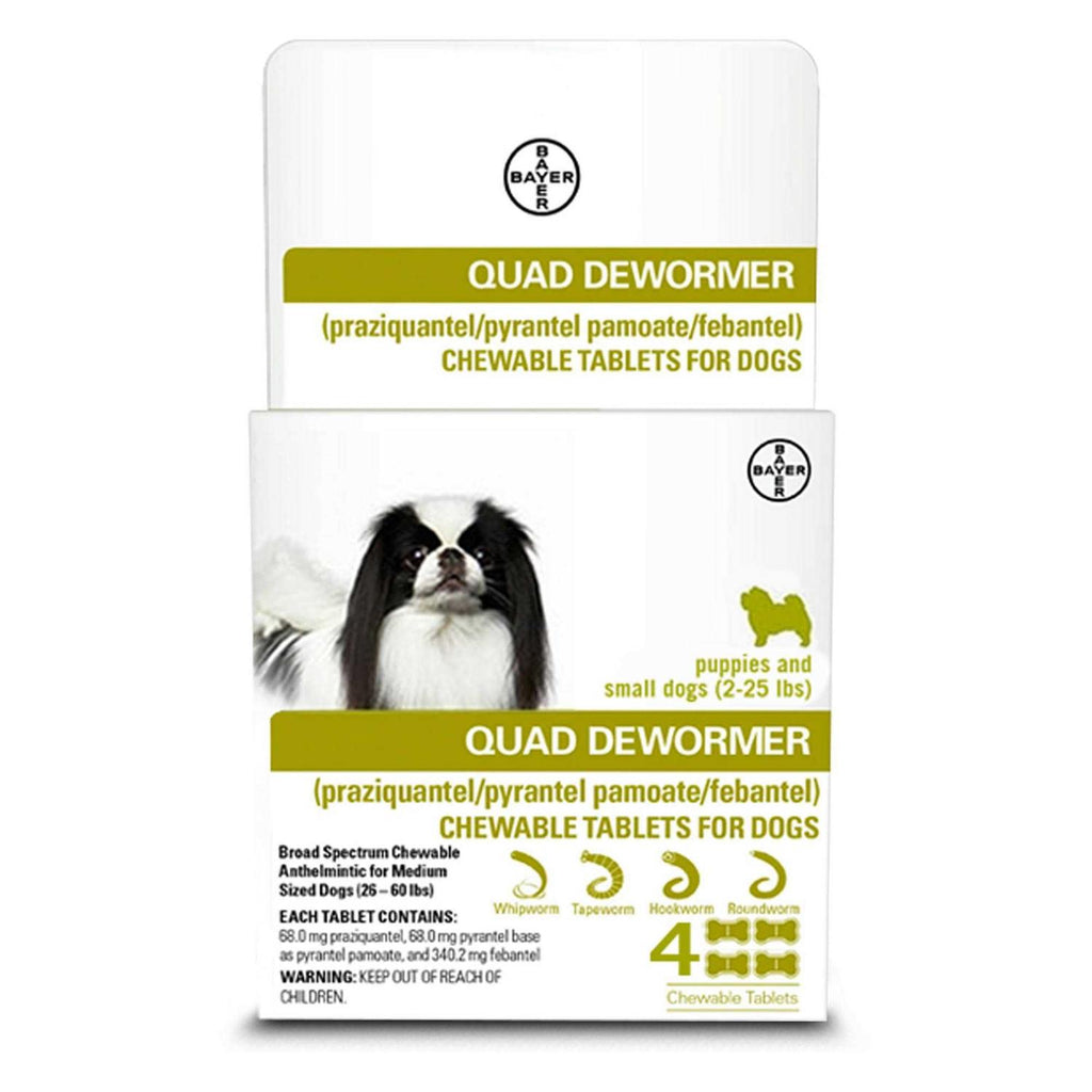 Quad Dewormer for Small Dogs Q7985