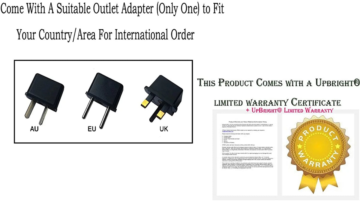 Class 2 Power Supply Cord Cable Wall Charger K600757