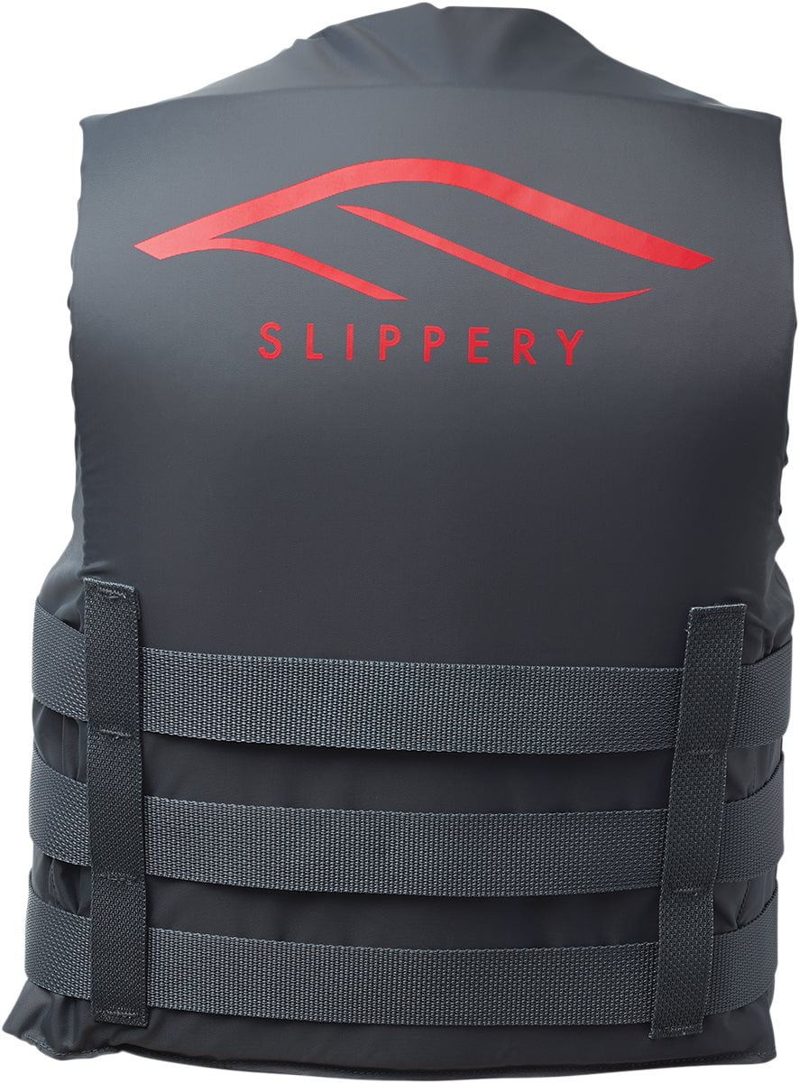 Charcoal/Red Nylon Life Vest 4XL/Plus Y9677