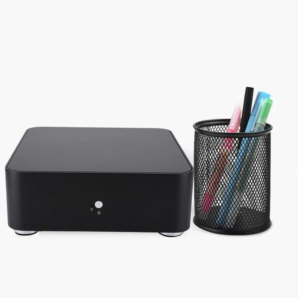 Silver Aluminum Mini-ITX Computer Case Q47438