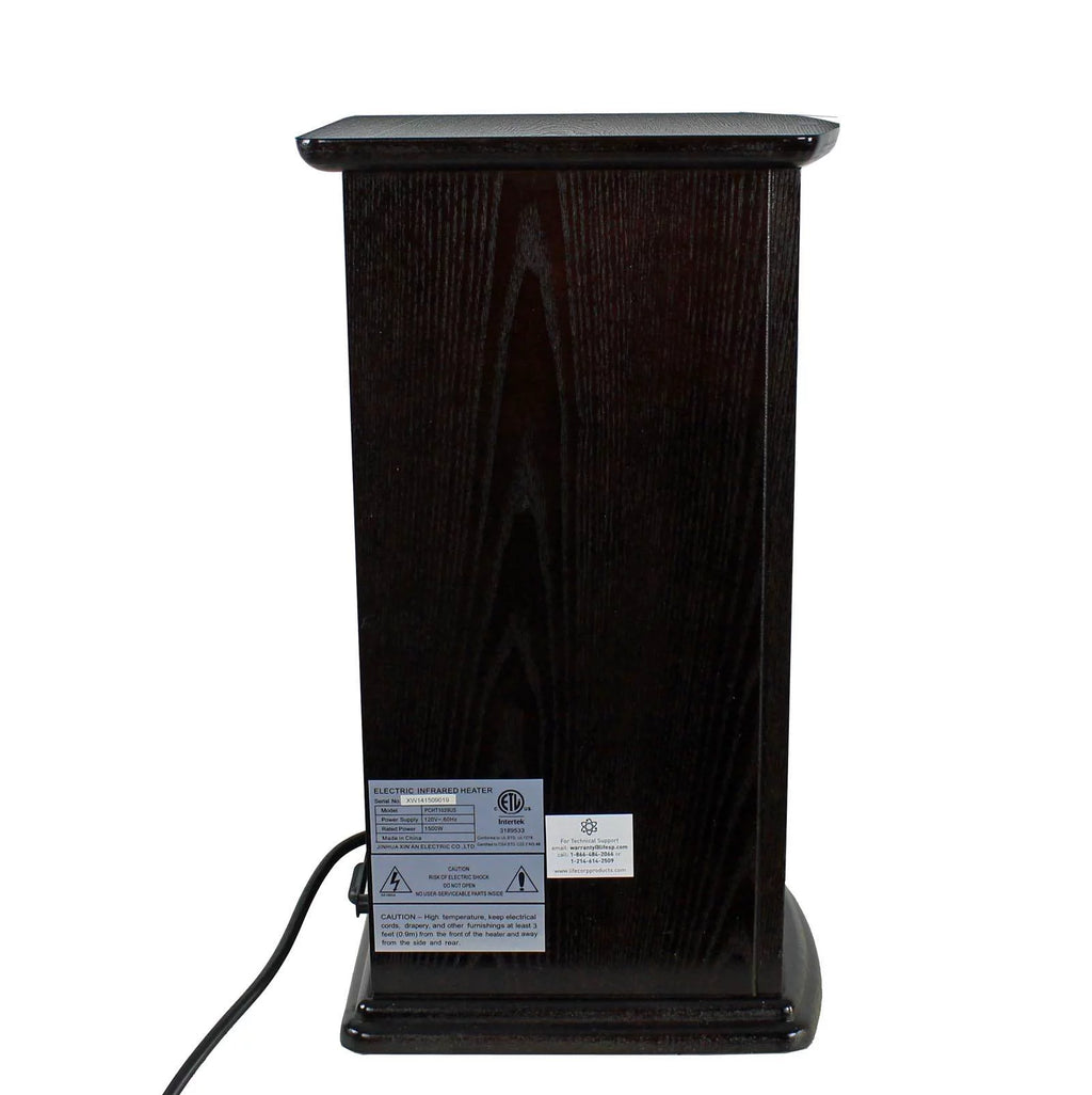 1500 W 21" Electric Infrared Quartz Tower Space Heater F139425