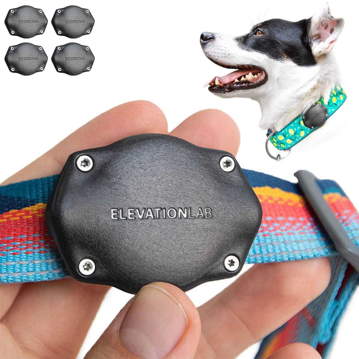Waterproof AirTag Dog Collar Mount T4860