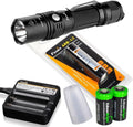 1000 Lumen CREE LED Tactical Flashlight with Battery and Charger O6411