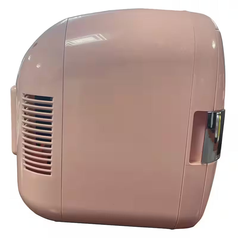 Pink Retro Mini Beverage Fridge O550