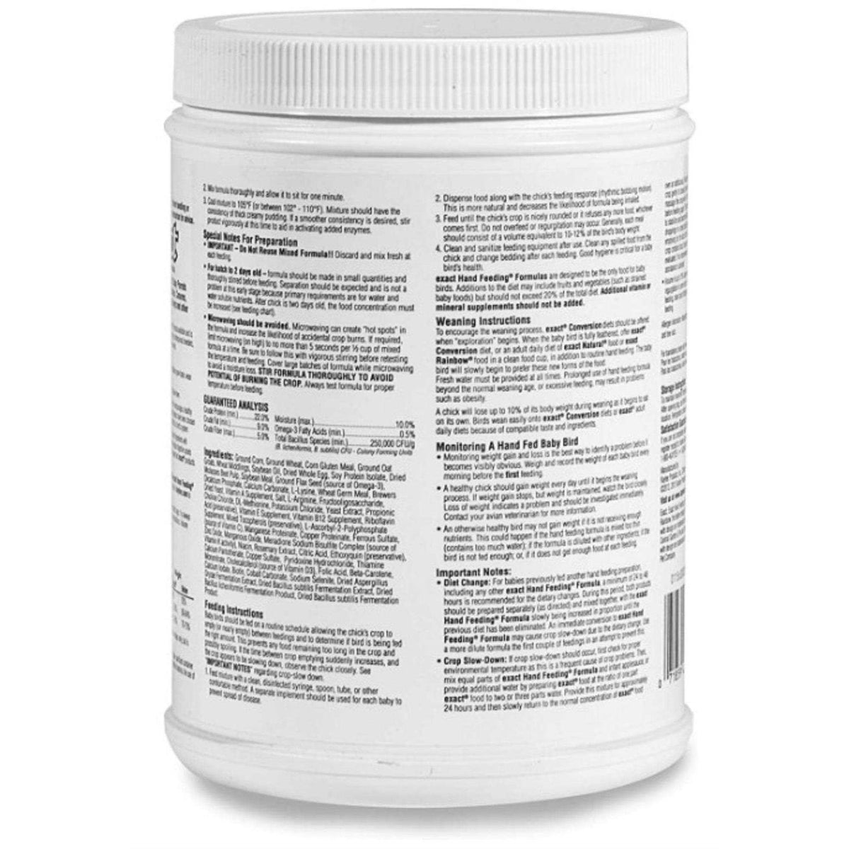 Hand Feeding Formula T507