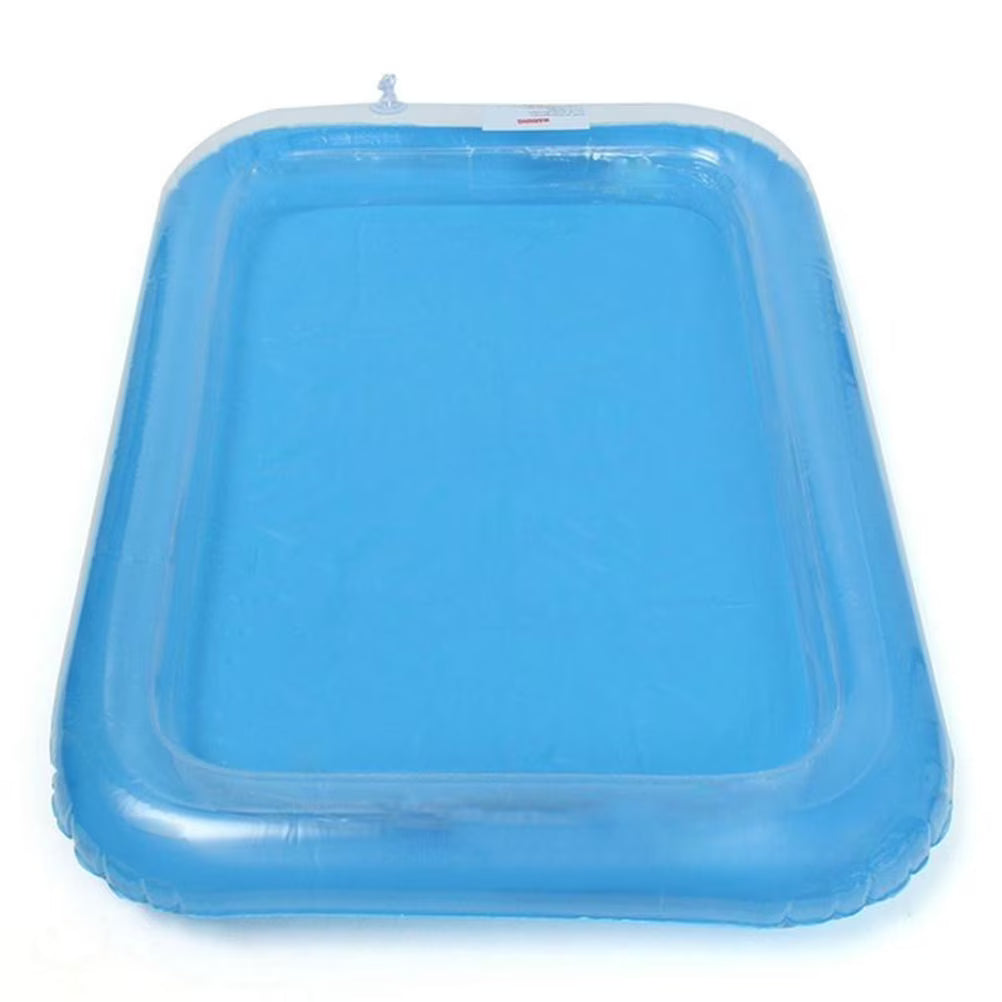 Blue Inflatable Sandbox Play Sand Toy Tray H8605
