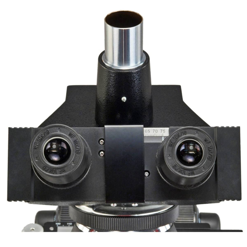 Trinocular Compound Biological Microscope with LED Light Q9144