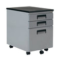 3 Drawer Metal Rolling File Cabinet with Locking Drawers T36080